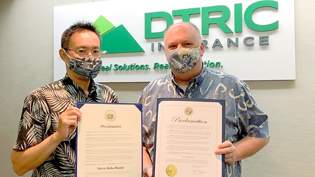 Drive Aloha Month Proclamations